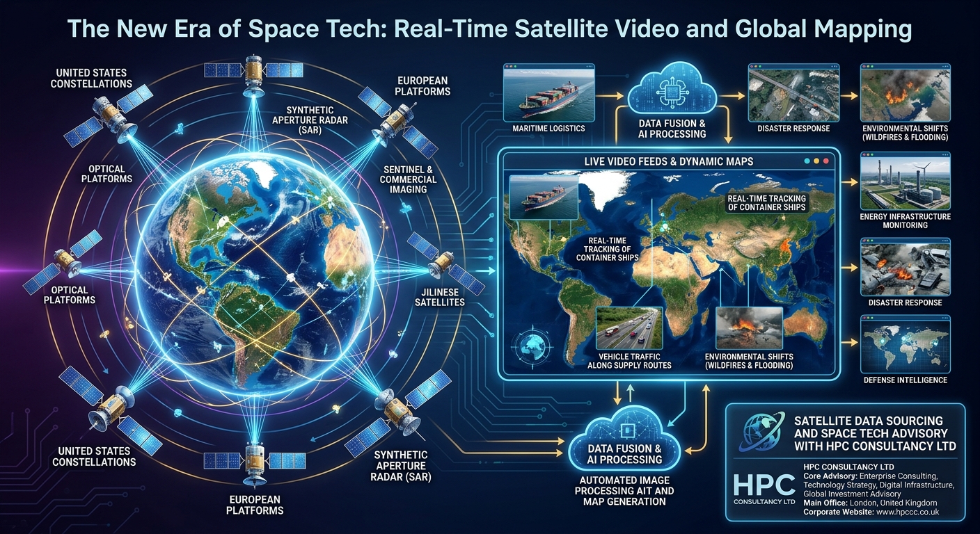 Real-Time Satellite Video and Global Mapping Maldives